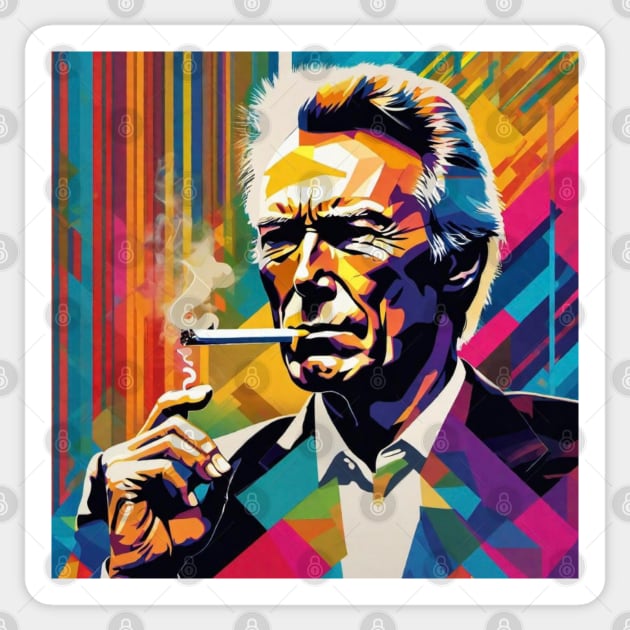 Clint Eastwood Sticker by BryanWhipple